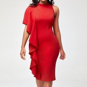 NY&CO one shoulder dress